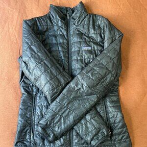 Patagonia Nano Puff Jacket Womens M Black